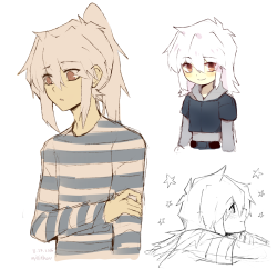 milliekou:  Doodles I did for today (｡-_-｡) 