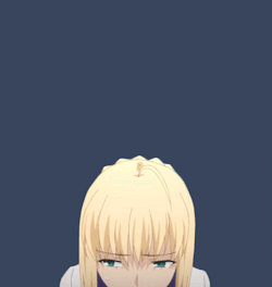 the-azure-wind:  Saber’s checkin’ out your blog :D