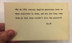 digg:  This is what people asked the library before Google. (via)