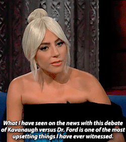 ladyxgaga: Lady Gaga stopped by The Late Show with Stephen Colbert