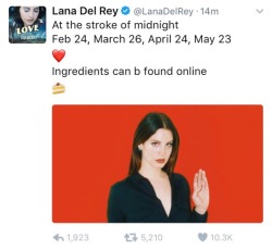 teenagedreem:  Lana Del Rey is joining forces with the witches