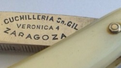 knifepics:  Straight Razor - Spanish Origin