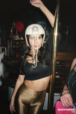 drivenbyboredom:  I don’t even know what’s going on here…   I stole Lady Gaga&rsquo;s hat.