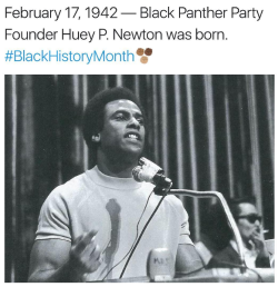 lagonegirl:  Huey P. Newton, Minister of Defense  Here’s a