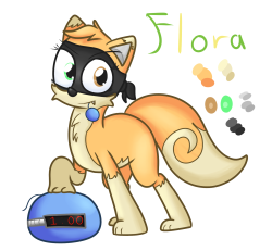 mrdegradation:It’s about to get explosive! This is Flora. She