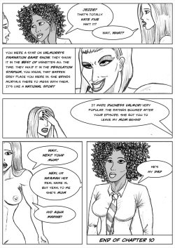 Kate Five vs Symbiote comic Page 229 by cyberkitten01   End of