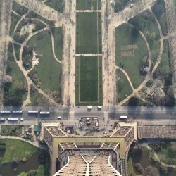 At the very top!!  (at Tour Eiffel)