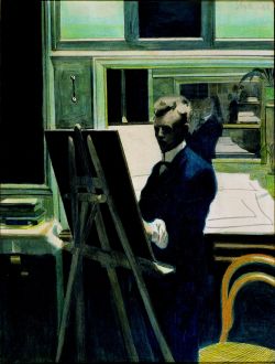 fleurdulys:  Self Portrait - Leon Spilliaert 1908 