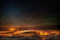 Night Sky at Haleakala by mojo2u 