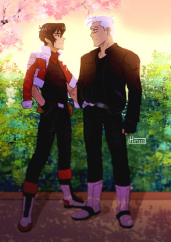 hyteriart:Shiro and Keith concept outfit for the “Light up