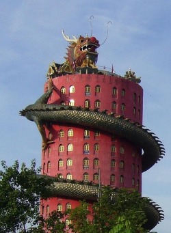 Encircled (Dragon Temple, Bangkok, Thailand)