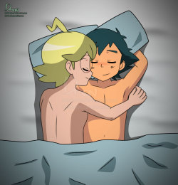 th3dm0n: Ash Ketchum and Clemont - Sweet Dreams I wasn’t really