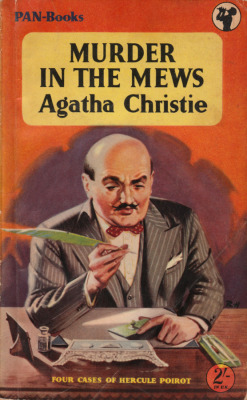 Murder In The Mews, by Agatha Christie (Pan, 1957). From a charity