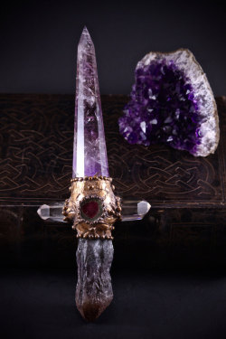 sosuperawesome: Crystal Swords and Skulls by Stone and Crescent