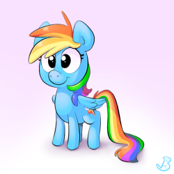kitten-burrito:My first pone~!  :3 @lolopan helped me with coloring