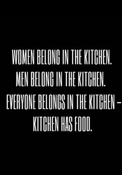moppieworld:  housewifeswag:  and food is good.  kitchen is good.