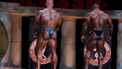 welcometomuscleville:A round of Slap and Tickle, Bodybuilder