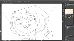 sleepyartwork: Here’s a peak at the next picture… Vector