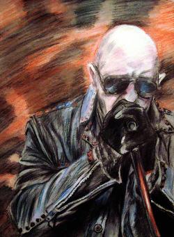 rock—art:  Rob Halford