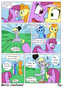 fuckyeahberrypunch:  MLP:FIM - Berry Confused by =TikyoTheEnigma