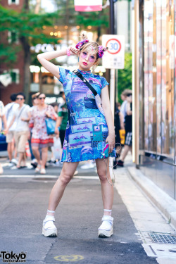 tokyo-fashion:  Japanese pop singer and Kawaii Monster Cafe Monster