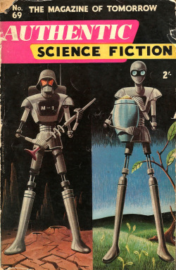 Authentic Science Fiction, No. 69, May 15th, 1956 (Hamilton and