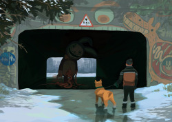 tohdaryl:  The Tunnel   Hey kid, wanna have some jolly good