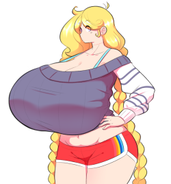 theycallhimcake:  penny underbust had a really cute outfit so