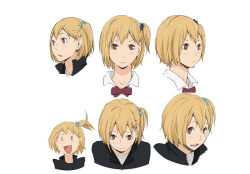 haikyuuoffical:  Hitoka Yachi character design is out