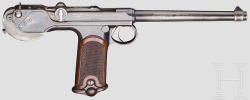 peashooter85:  German DWM Borschardt semi automatic pistol with