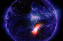 discoverynews:  Sun Blasts Flare at Earth: New Year’s Eve Storm?On