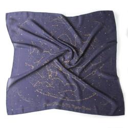 littlealienproducts:    Stars Silk scarf by  thestarmaps  