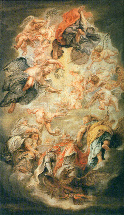 artist-rubens:  Apotheosis of King James I, 1634, Peter Paul