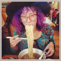 Ramen date with @tsharp3d to distract us from how much we miss