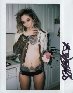 instax by Akin Andwele, model Theresa Manchester, nom!
