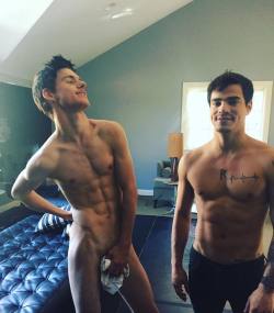 jakejaxson:  Just another day at the office! Lev & Levi 