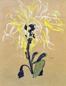rickstevensart: Egon Schiele | Chrysanthemum | 1910
