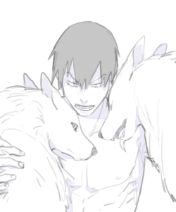 heeju1:  FukuAra~ pic 1~4) King of Wolf : Arakita and Hunter: