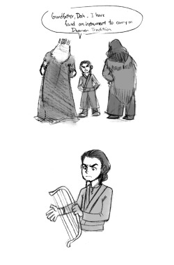 seadeepspaceontheside:  I always thought Thorin was dotted on