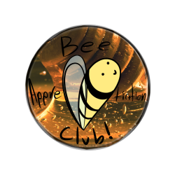 helo helo ur in friend heres a badge for uwelcome to the Bee