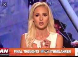 melaninmedicine:  msroney:  malikthaelite:  Remember Tomi Lahren? 