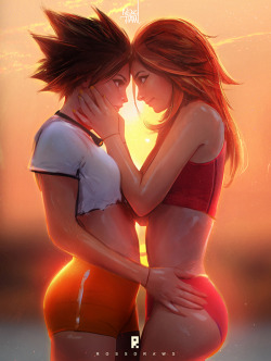 rossdraws:Here’s the final piece from the video! :) Love can