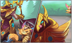 kirrys:  Yay! I got to do more Gnar comics!! :D Thank you so