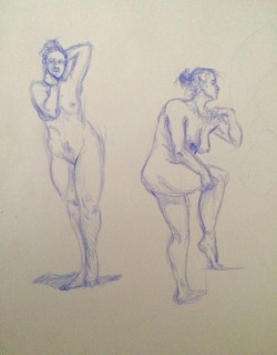 I’m trying to practice at figure drawing before I go and