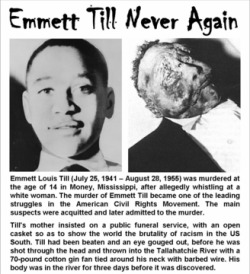 indigochildlivin:  EmmettTill While visiting family in Money,