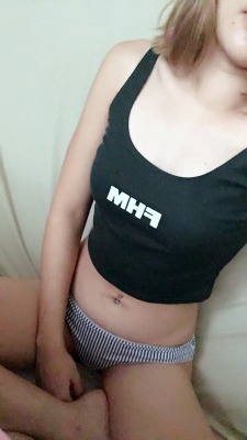 imjustwet:  Someone thought I was a FHM model cuz of this top😂😂