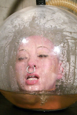 Stuck in jar of piss! She must crave hardcore humiliation…