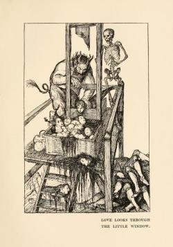lackofcuriosity:  Edmund J. Sullivan -  Illustrations for Thomas