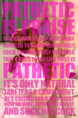 itsybitsysissy:  bellefair-institute:  “Pathetic” means you’re