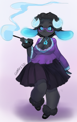 lunarisdraws:  Commission for @loliswitch   Twitter  | Deviantart